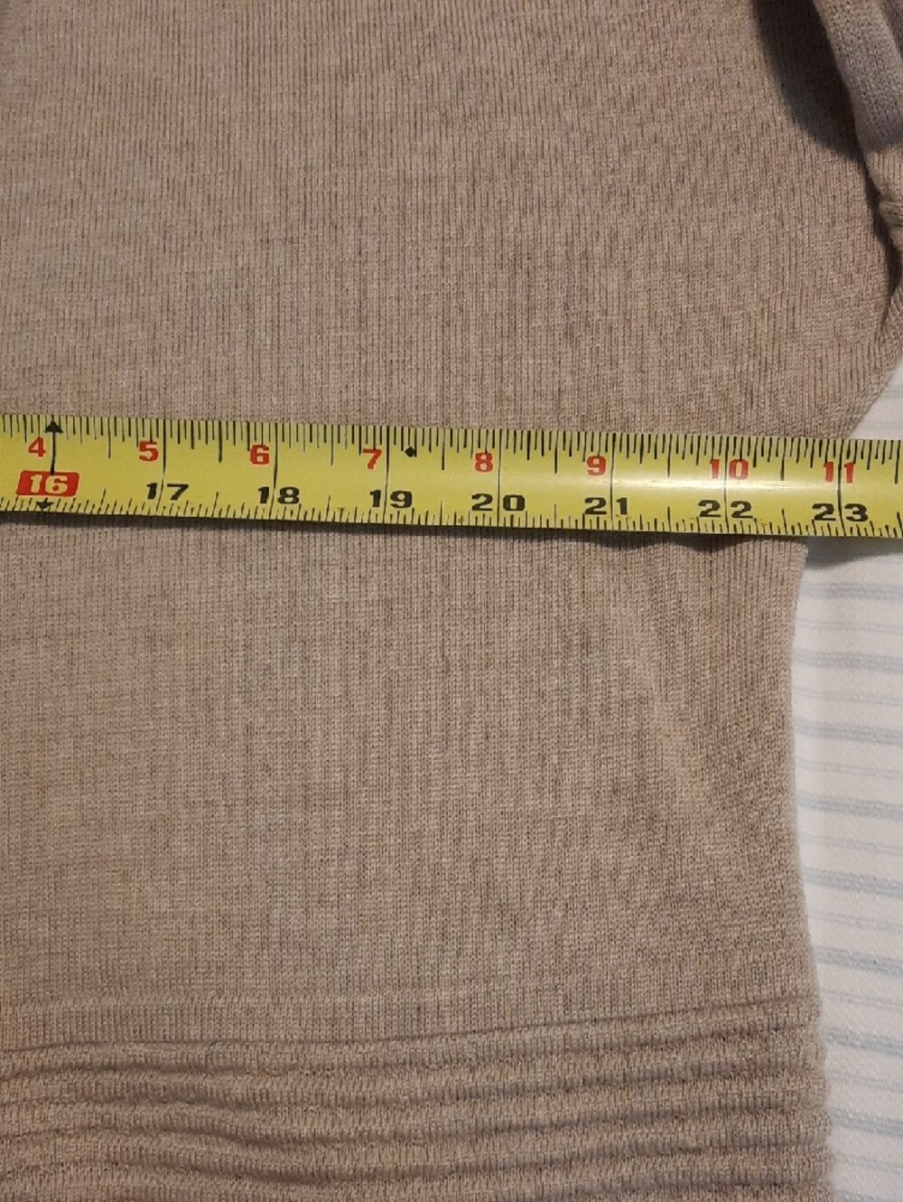 lululemon athletica Light Beige Open-Front Ribbed Cardigan - Picture 7 of 7